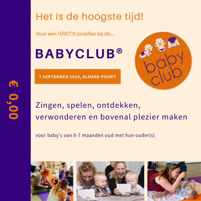 Instagram ticket Babyclub
